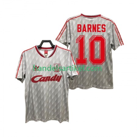 Liverpool BARNES 10 1989 1991 Retro Auswärts Trikotsatz Kurzarm